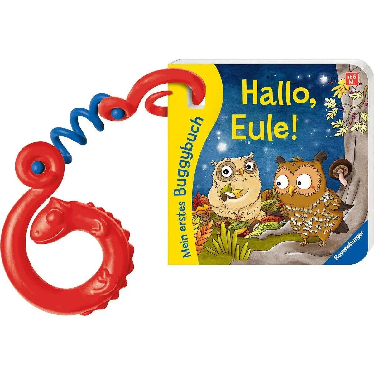 RAVENSBURGER 41668 Mein erstes Buggybuch: Hallo, Eule! van Ravensburger – productfoto