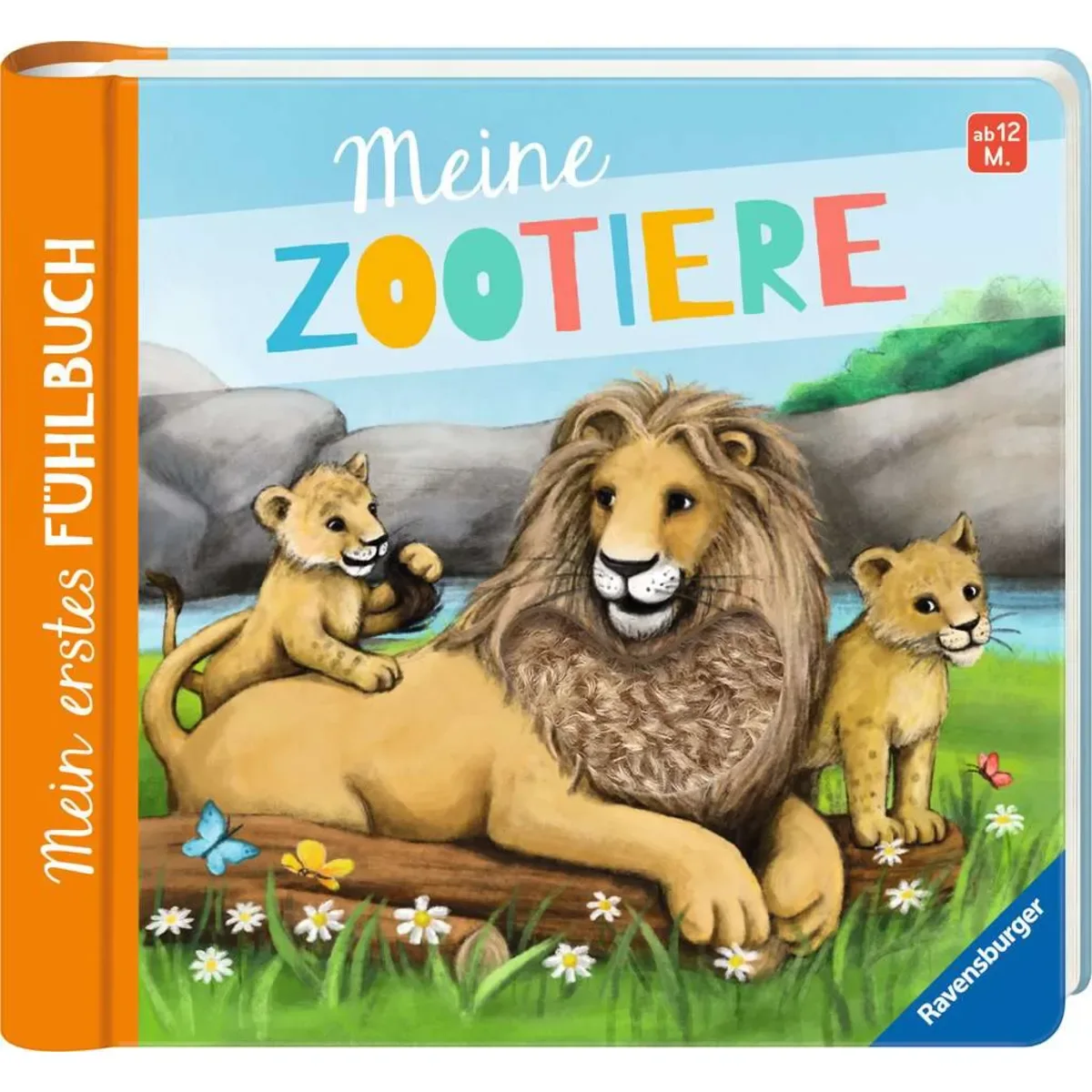 RAVENSBURGER 41796 Mein erstes Fühlbuch: Meine Zootiere van Ravensburger – productfoto