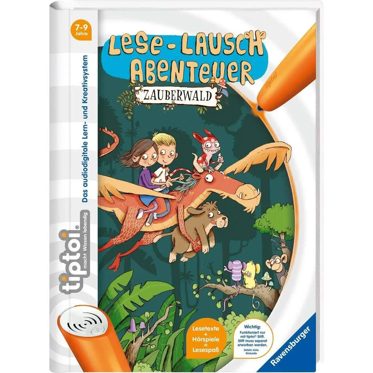 RAVENSBURGER 41811 tiptoi® Lese-Lausch-Abenteuer Zauberwald von Ravensburger – Produktfoto