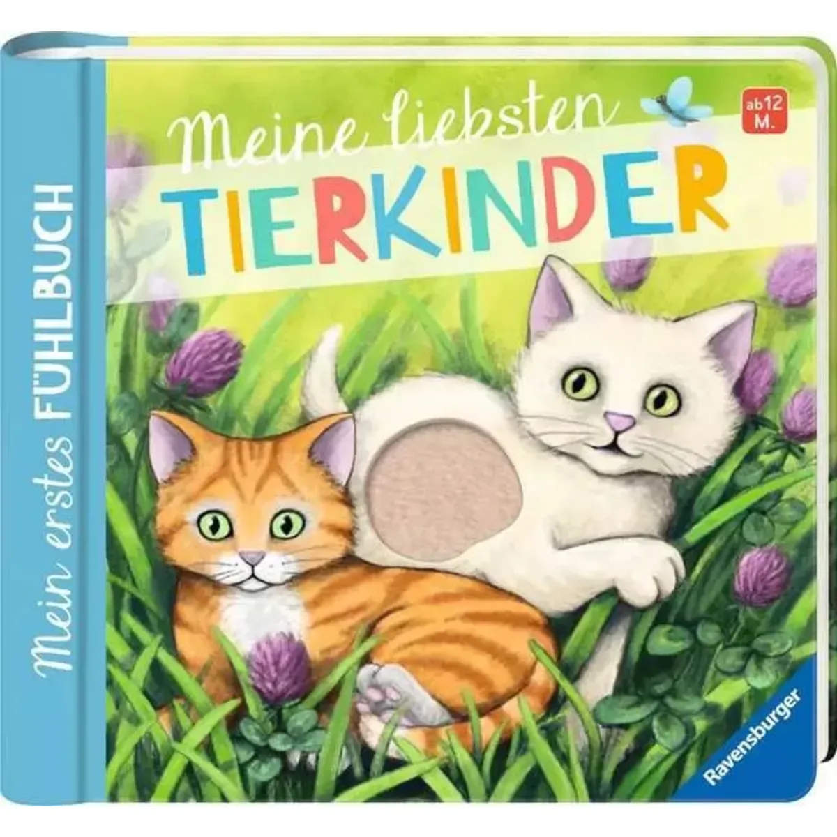 RAVENSBURGER 41852 Pappbilderbuch Mein erstes Fühlbuch: Meine liebsten Tierkinder von Ravensburger – Produktfoto