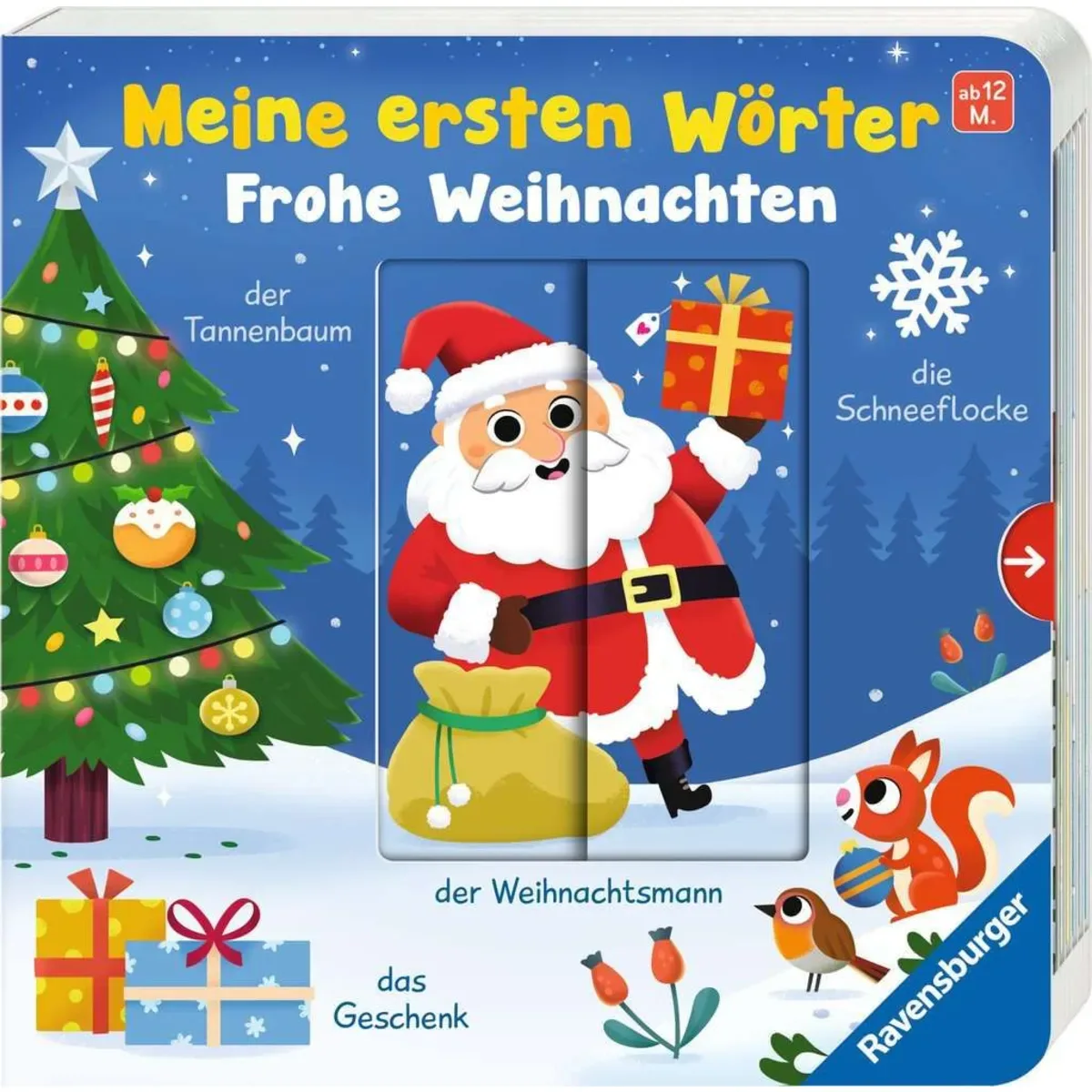 RAVENSBURGER 41866 Meine ersten Wörter: Frohe Weihnachten von Ravensburger – Produktfoto