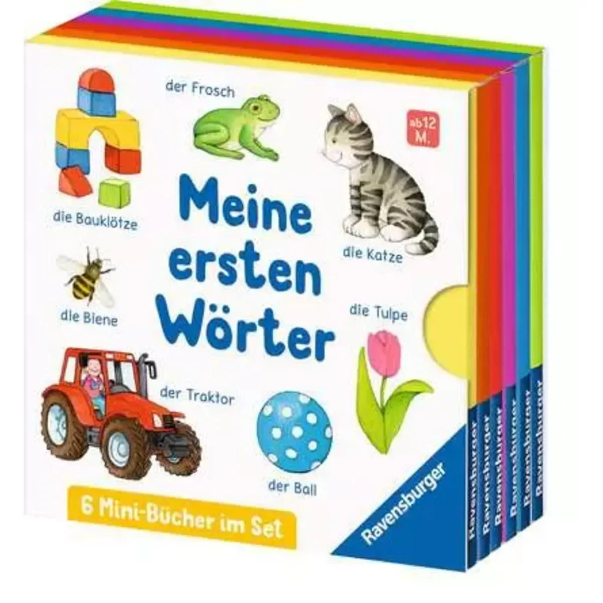 Ravensburger 42163 Meine ersten Wörter: 6 Mini-Bücher im Set von Ravensburger – Produktfoto