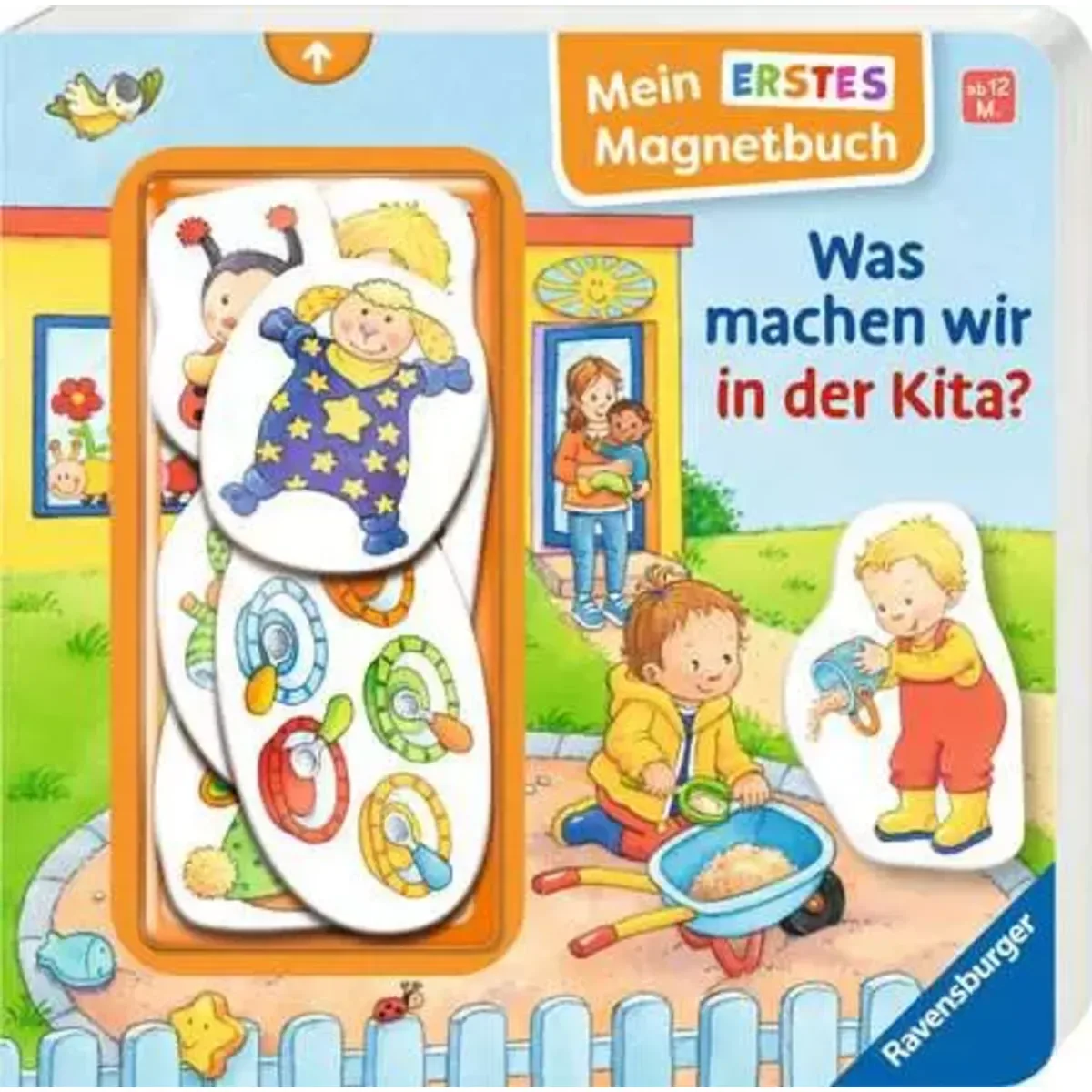 Ravensburger 42210 Mein erstes Magnetbuch - Was machen wir in der Kita? von Ravensburger – Produktfoto