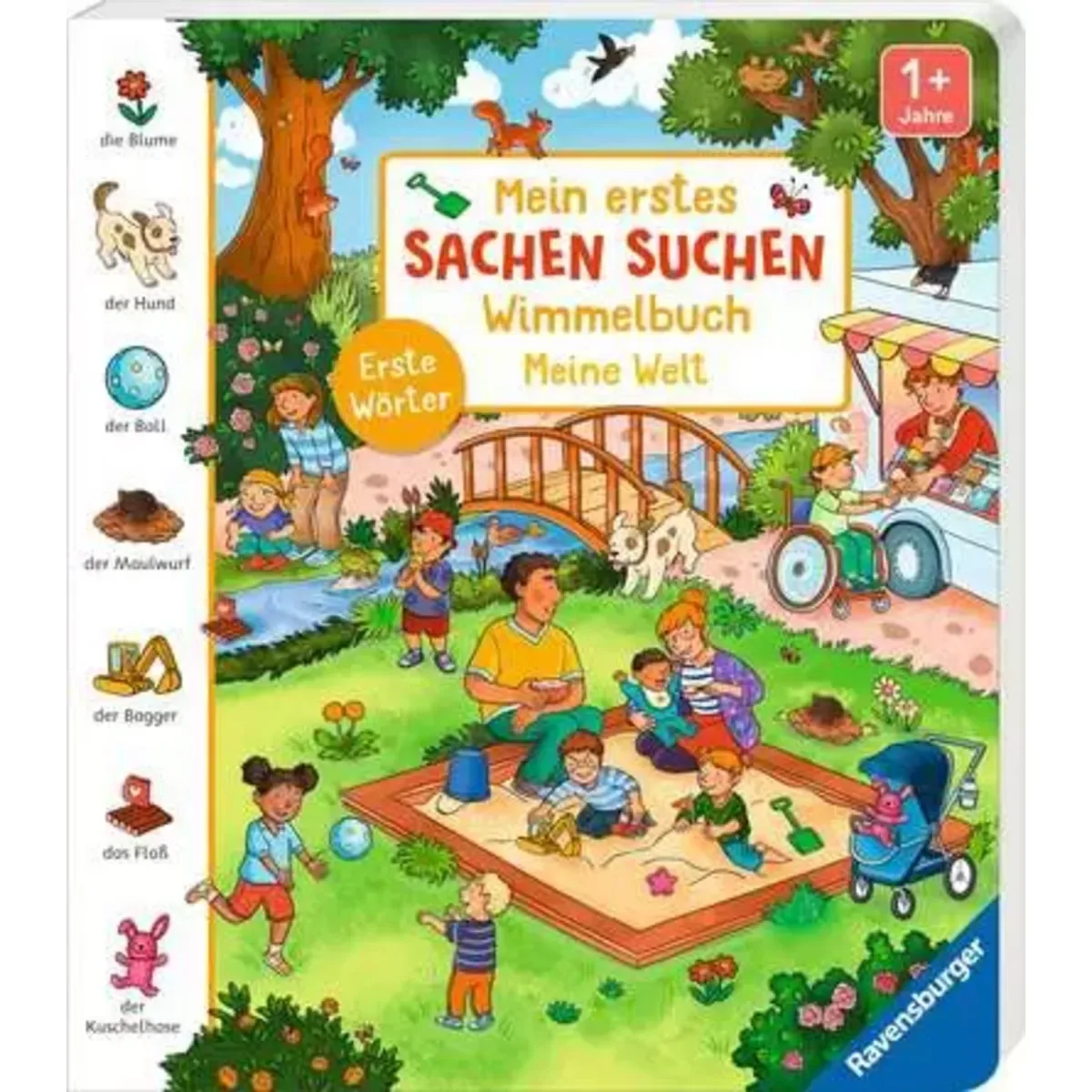 Ravensburger 42250 Mein erstes Sachen suchen Wimmelbuch: Meine Welt von Ravensburger – Produktfoto