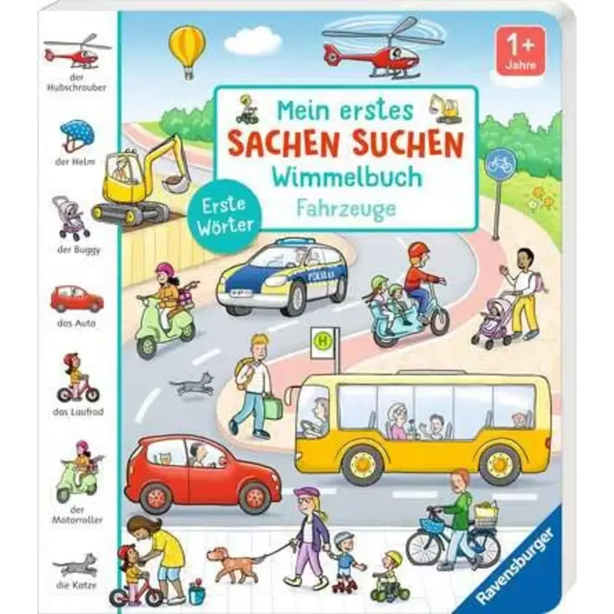 Ravensburger 42252 Mein erstes Sachen suchen Wimmelbuch: Fahrzeuge de Ravensburger – photo du produit