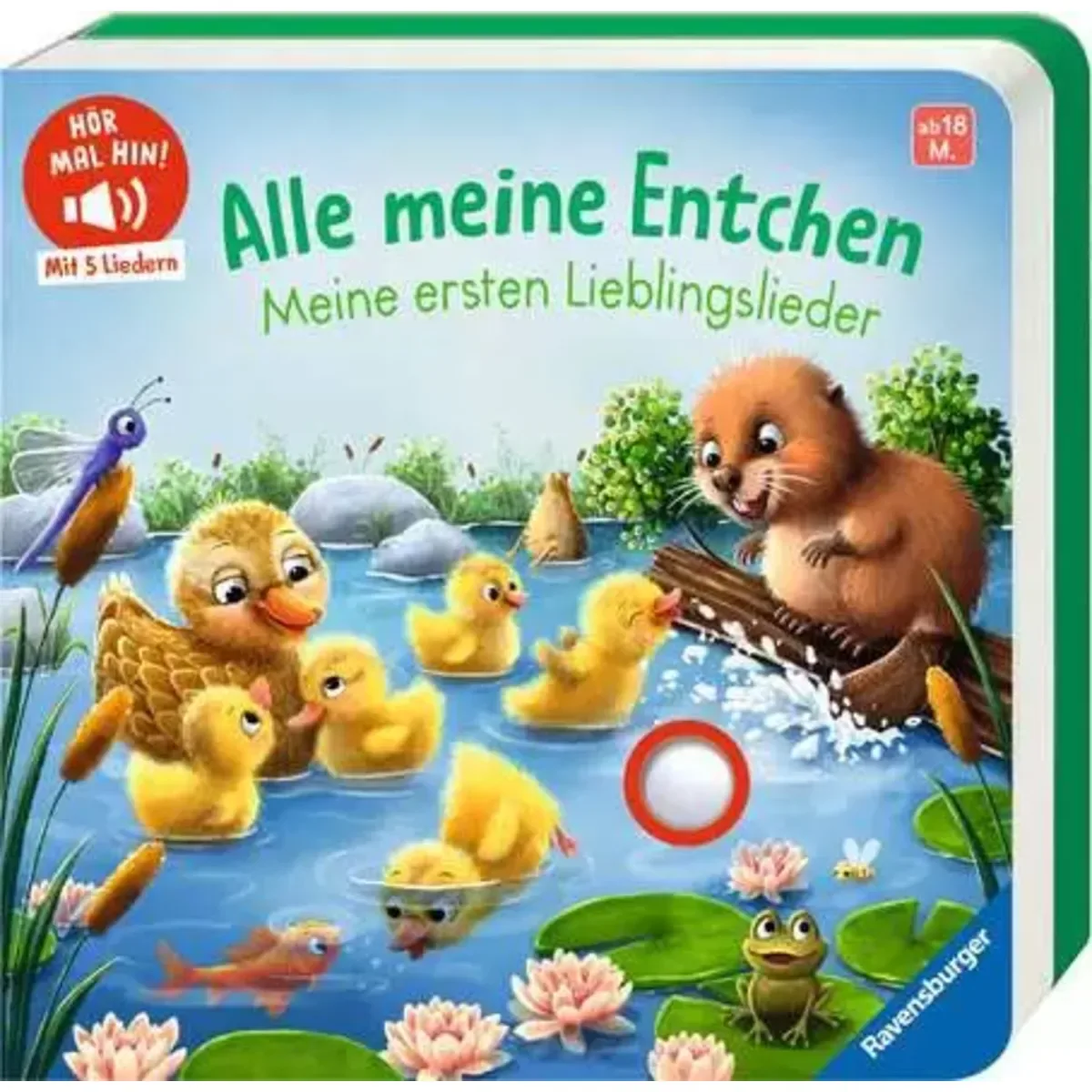 Ravensburger 42296 Hör mal hin - Alle meine Entchen: Meine ersten Lieblingslieder von Ravensburger – Produktfoto