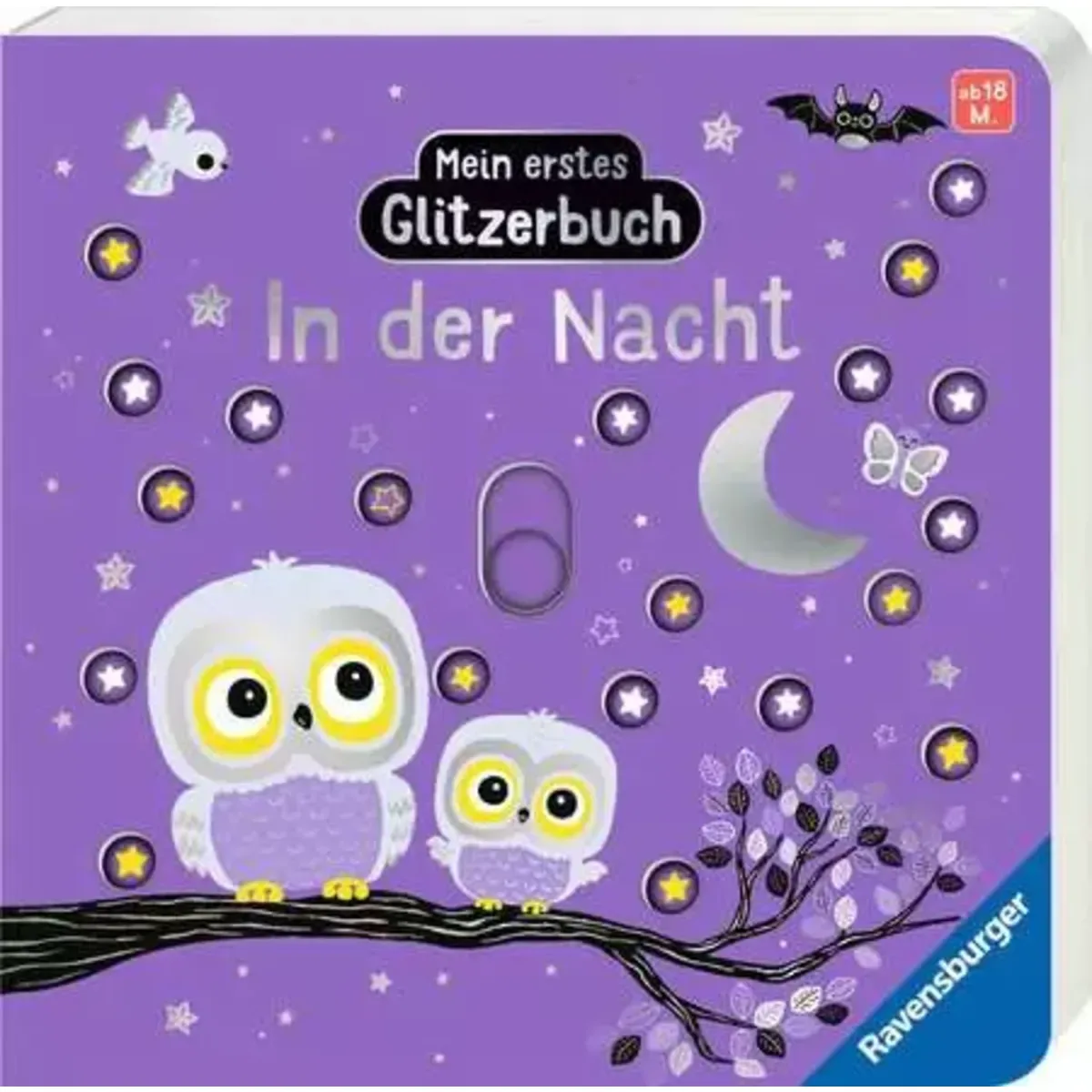 Ravensburger 42302 Mein erstes Glitzerbuch - In der Nacht van Ravensburger – productfoto