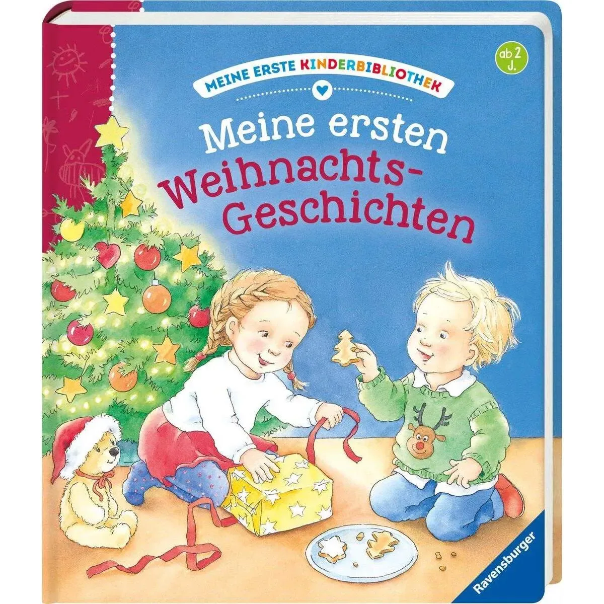 RAVENSBURGER 43763 Kinderbibliothek: Meine ersten Weihnachts-Geschichten von Ravensburger – Produktfoto