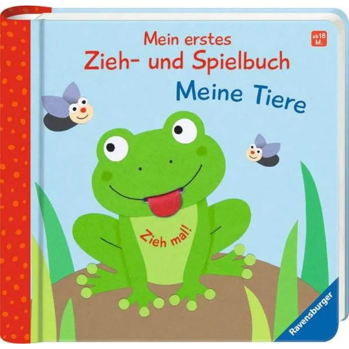 RAVENSBURGER 43832 Mein erstes Zieh- und Spielbuch: Meine Tiere från Ravensburger – produktbild