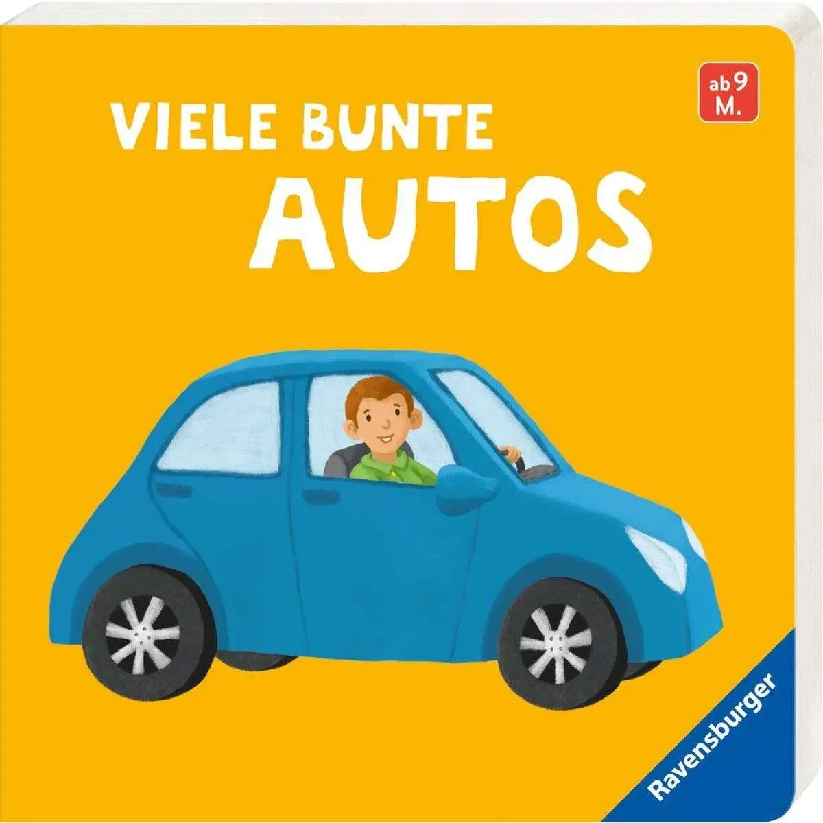 RAVENSBURGER 43836 Mein erstes Bilderbuch - Viele bunte Autos von Ravensburger – Produktfoto