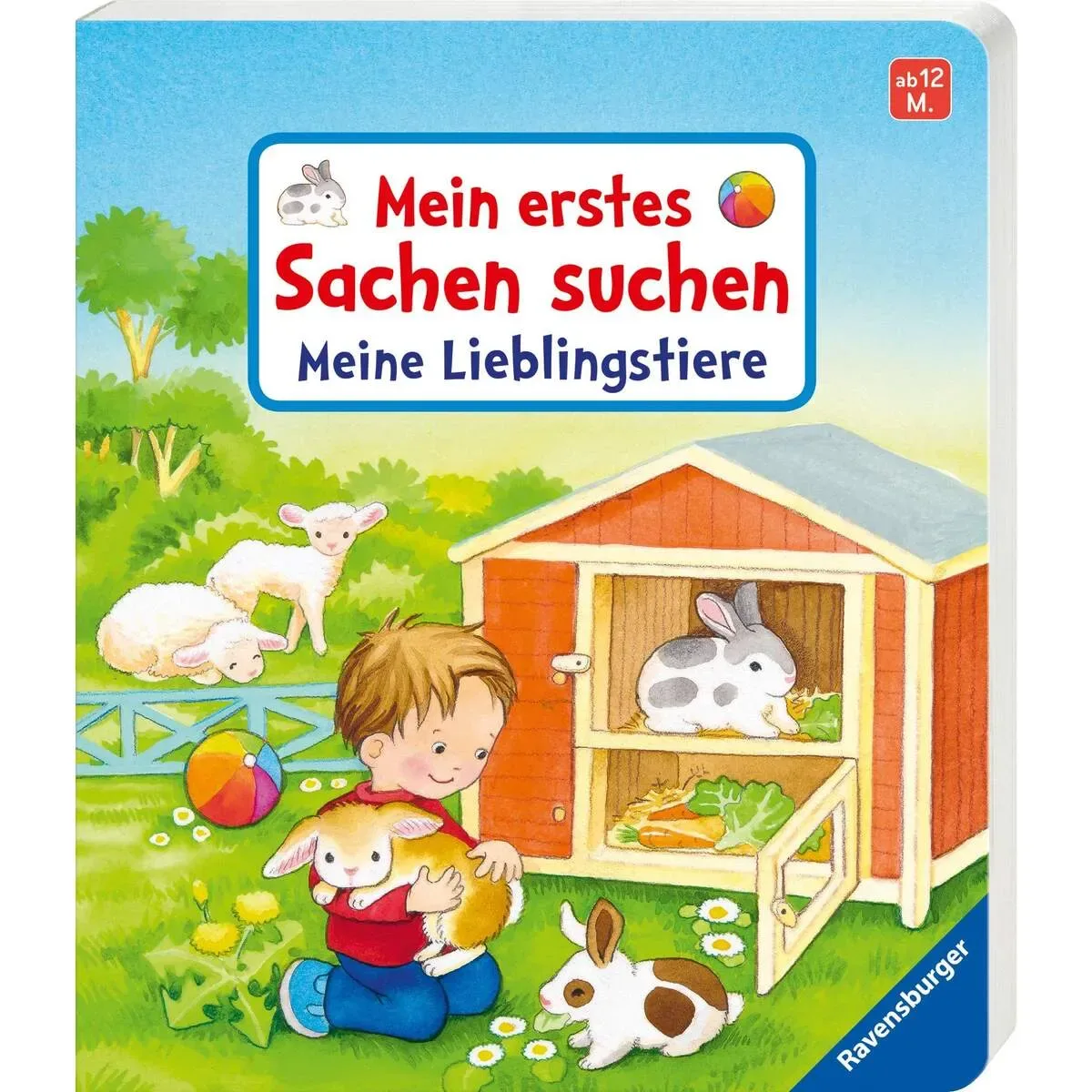 RAVENSBURGER 43863 Mein erstes Sachen suchen: Meine Lieblingstiere van Ravensburger – productfoto