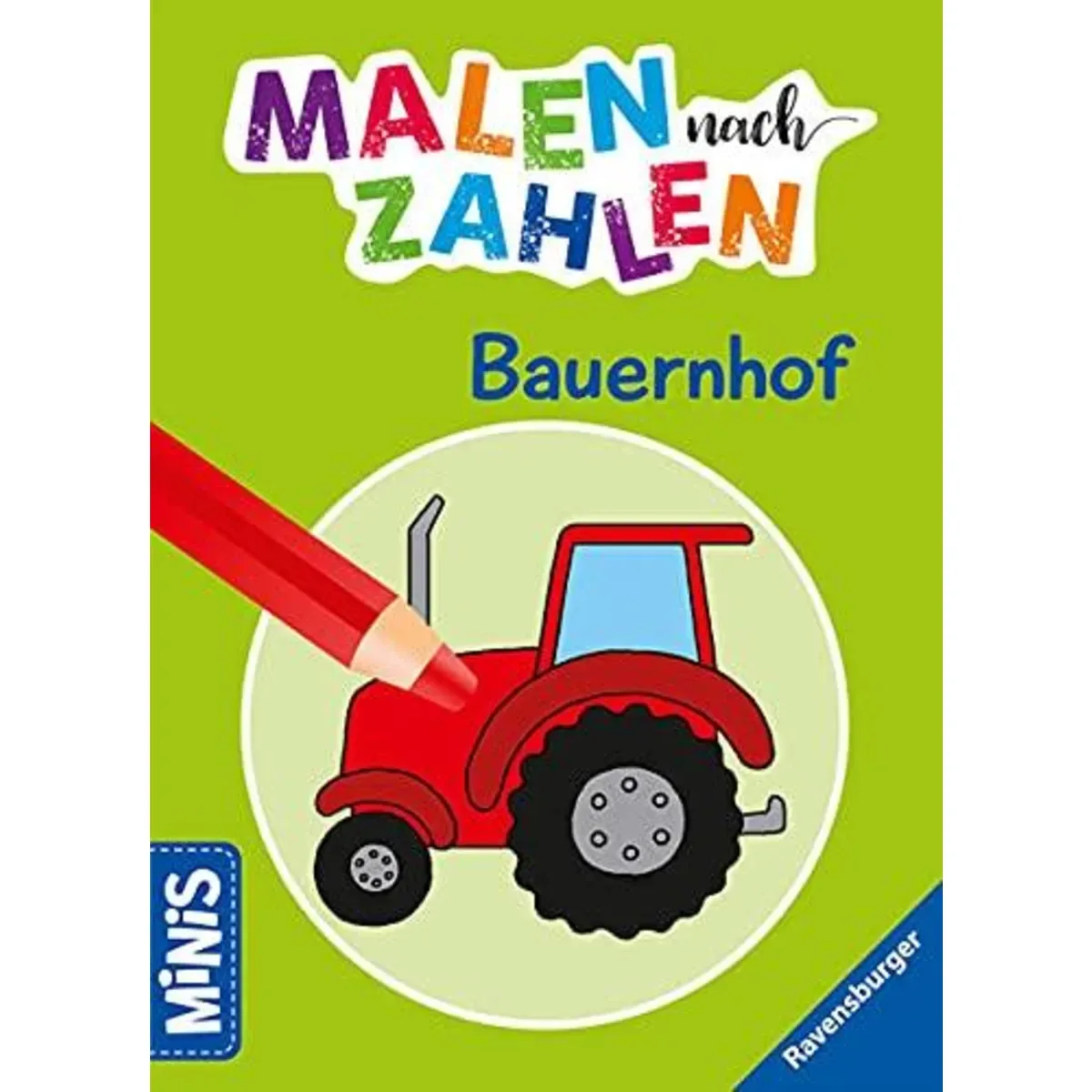 RAVENSBURGER 46013 Minis: Bauernhof-Malen nach Zahlen von Ravensburger – Produktfoto