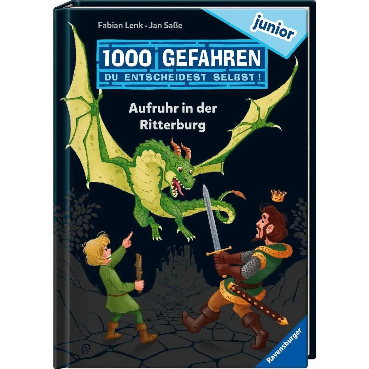 RAVENSBURGER 46050 1000 Gefahren junior - Aufruhr in der Ritterburg von Ravensburger – Produktfoto