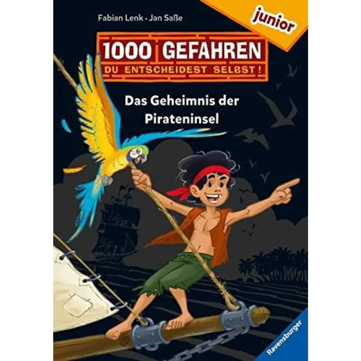 RAVENSBURGER 46052 1000 Gefahren junior - Das Geheimnis der Pirateninsel von Ravensburger – Produktfoto