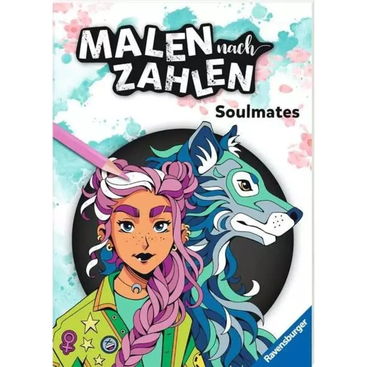 RAVENSBURGER 48915 Malen nach Zahlen: Soulmates Manga - Anime - 32 Motive von Ravensburger – Produktfoto