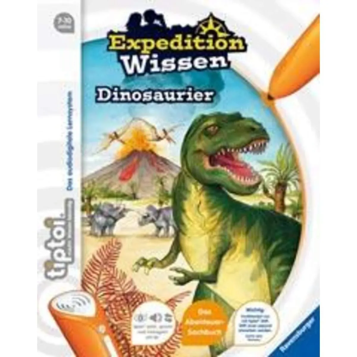 RAVENSBURGER 55399 tiptoi® Expedition Wissen Dinosaurier von Ravensburger – Produktfoto
