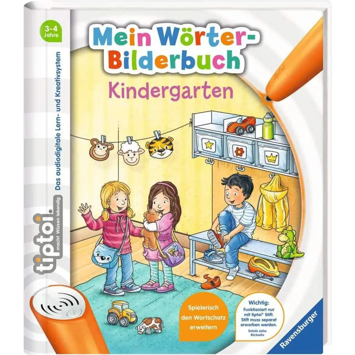 RAVENSBURGER 55477 tiptoi® Mein Wörter-Bilderbuch Kindergarten von Ravensburger – Produktfoto
