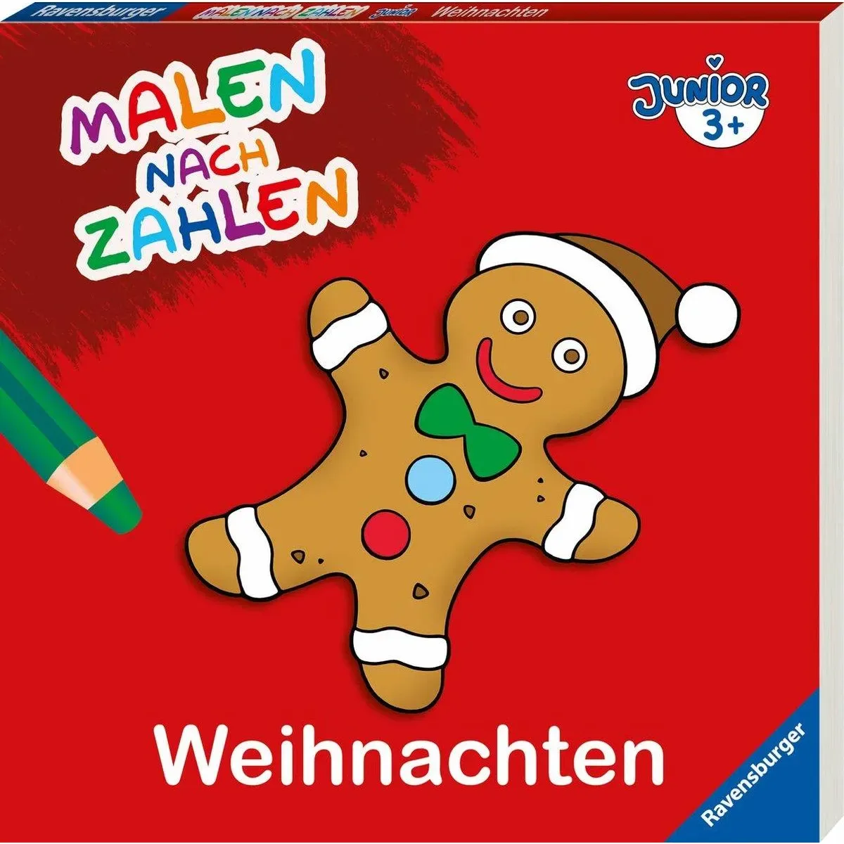 RAVENSBURGER 55527 Malen nach Zahlen junior: Weihnachten de Ravensburger – photo du produit