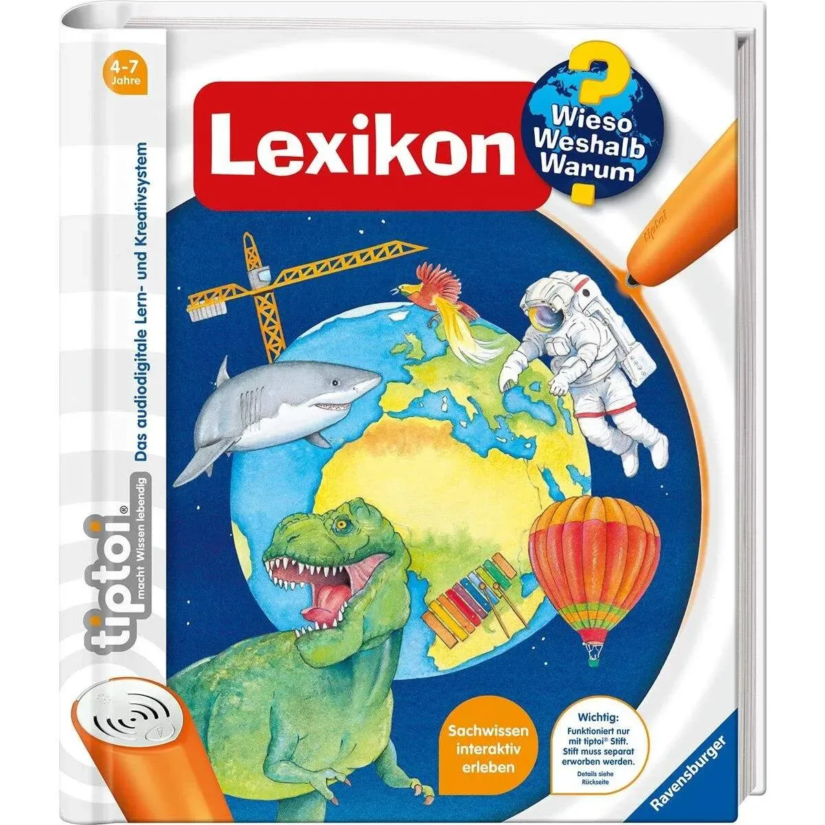 RAVENSBURGER 65871 tiptoi® Wieso? Weshalb? Warum? Lexikon fra Ravensburger – produktbillede