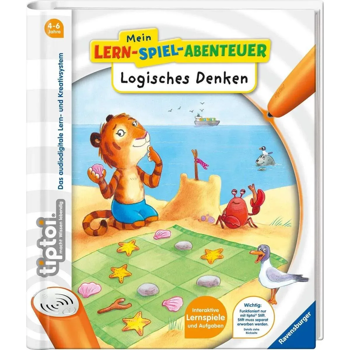 RAVENSBURGER 65892 tiptoi® Logisches Denken fra Ravensburger – produktbillede