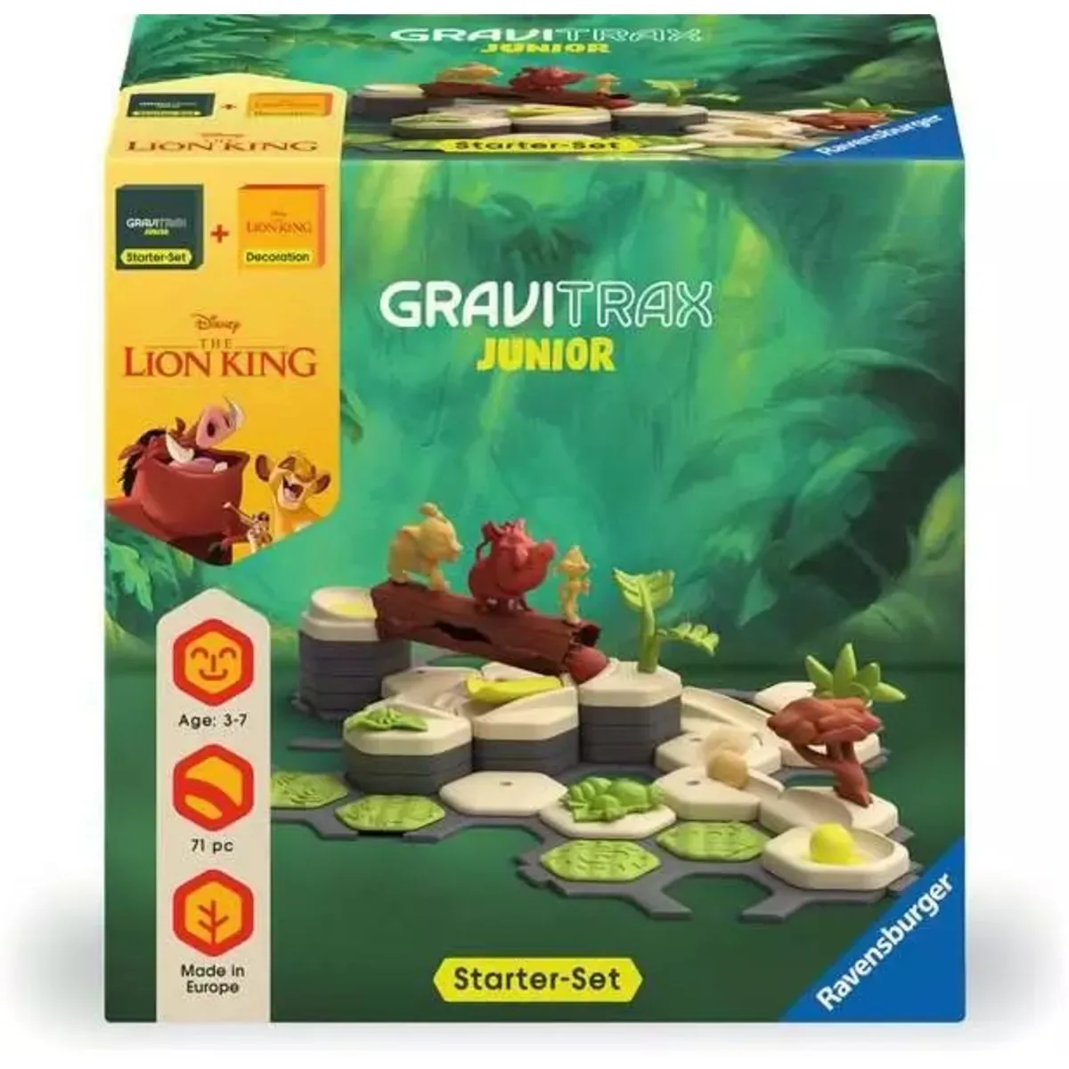 Ravensburger 73437 GraviTrax Junior - Starter-Set Lion King by Ravensburger – product photo