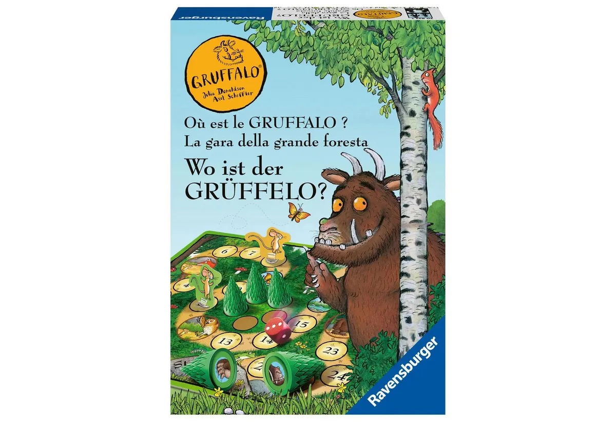 Spiel Ravensburger Kinderspiele - 20833 - Wo ist der Grüffelo? -... von Ravensburger – Produktfoto