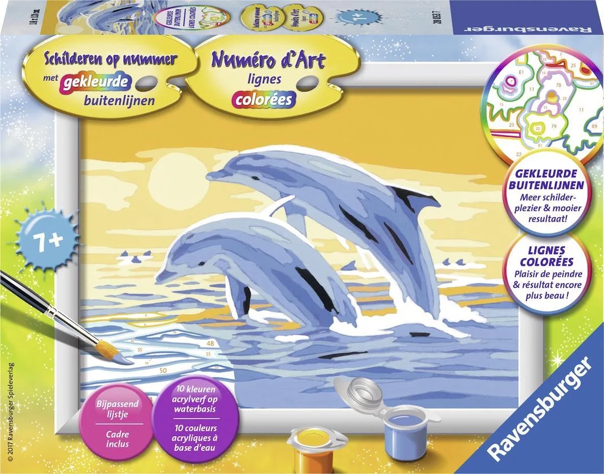 Springende dolfijnen van Ravensburger in Meerkleurig – productfoto