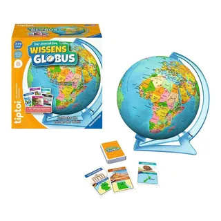 Tiptoi Der interaktive Wissens-Globus by Ravensburger in Multicolour, 23 × 23 × 23 mm – product photo 1 of 3