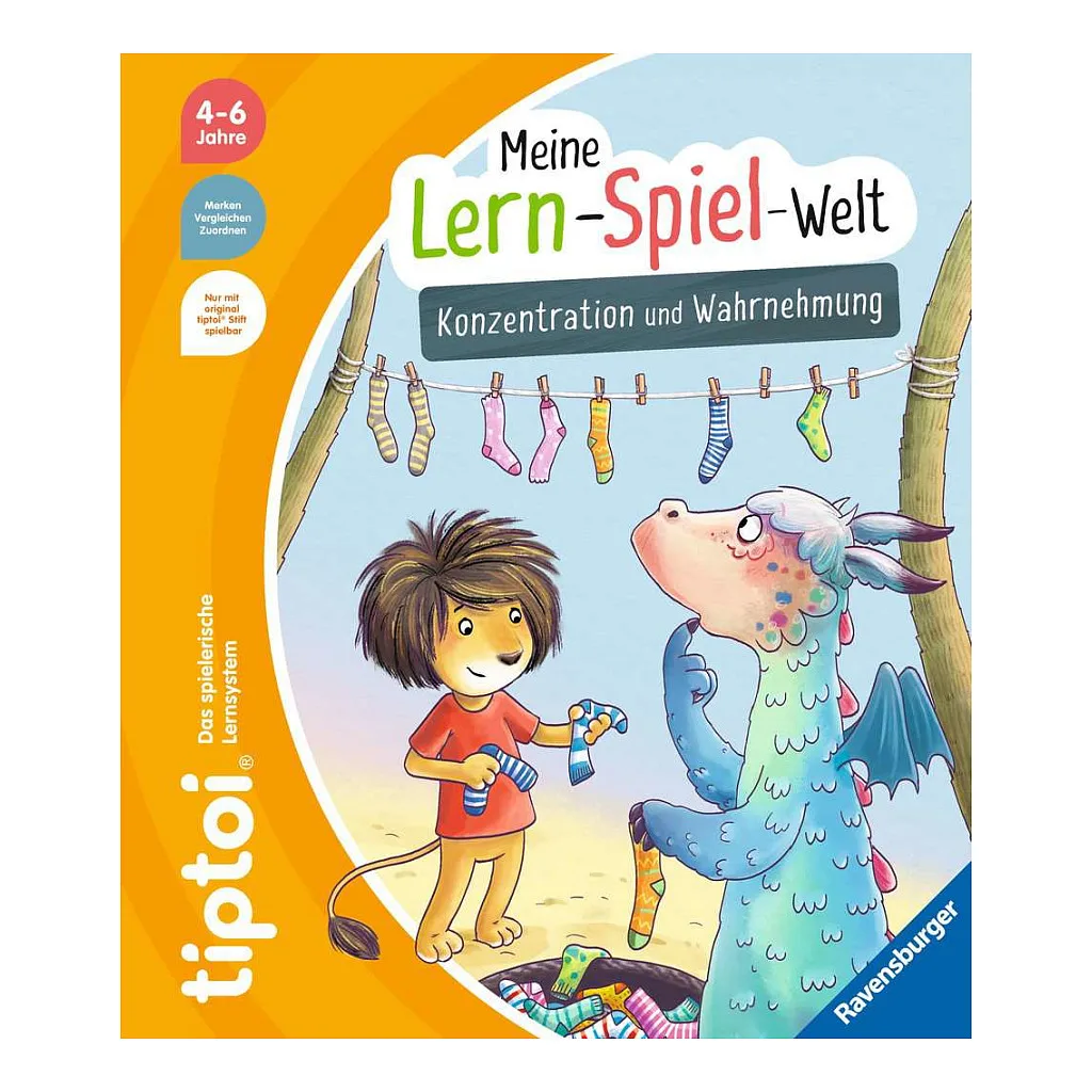 tiptoi Meine Lern-Spiel-Welt: Konzentration und Wahrnehmung de Ravensburger – photo du produit