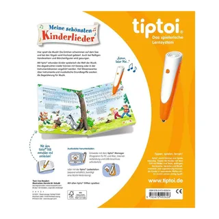 Tiptoi Meine schönsten Kinderlieder von Ravensburger in Mehrfarbig, 27 × 23,6 mm – Produktfoto 3 von 3
