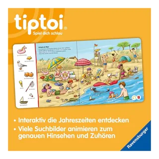 Tiptoi Suchen und Entdecken: Die Jahreszeiten von Ravensburger in 1,5 × 22,5 × 22,5 mm – Produktfoto 2 von 2