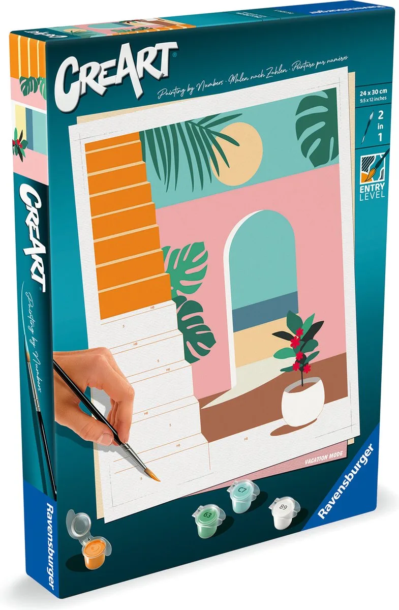 Vacation Mode - Schilderen op Nummer - Vanaf 12 jaar by Ravensburger in Multicolour – product photo