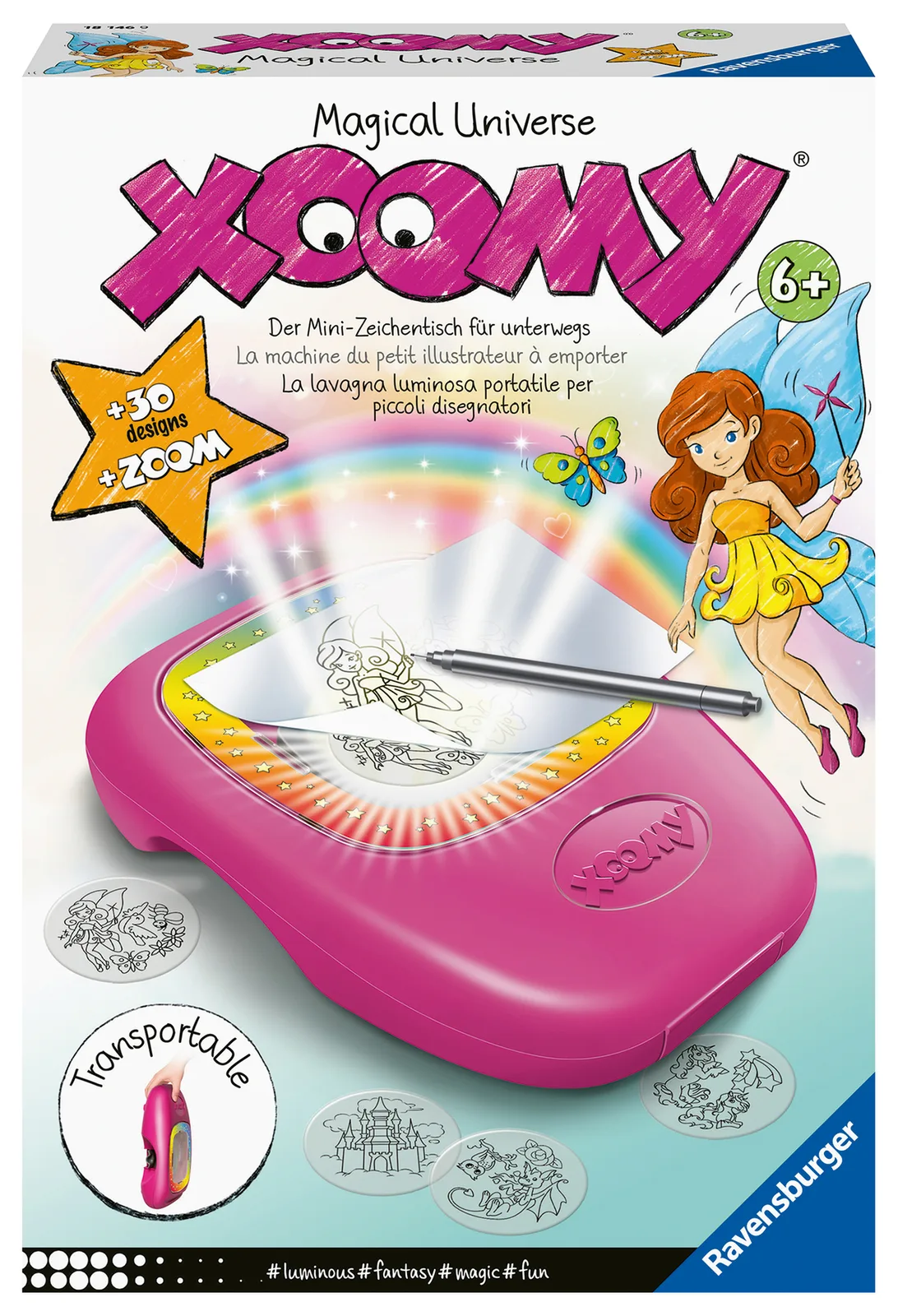 Malvorlage XOOMY® Midi Magical Universe, Made in Europe von Ravensburger – Produktfoto