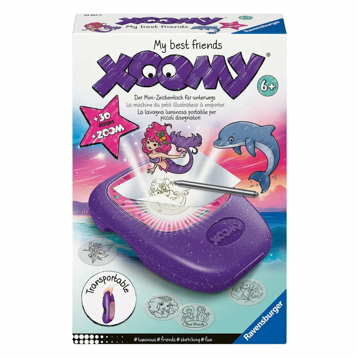 Xoomy® Midi "My Best Friends" - Tekenmachine - Vanaf 7 jaar de Ravensburger en Multicolore – photo du produit