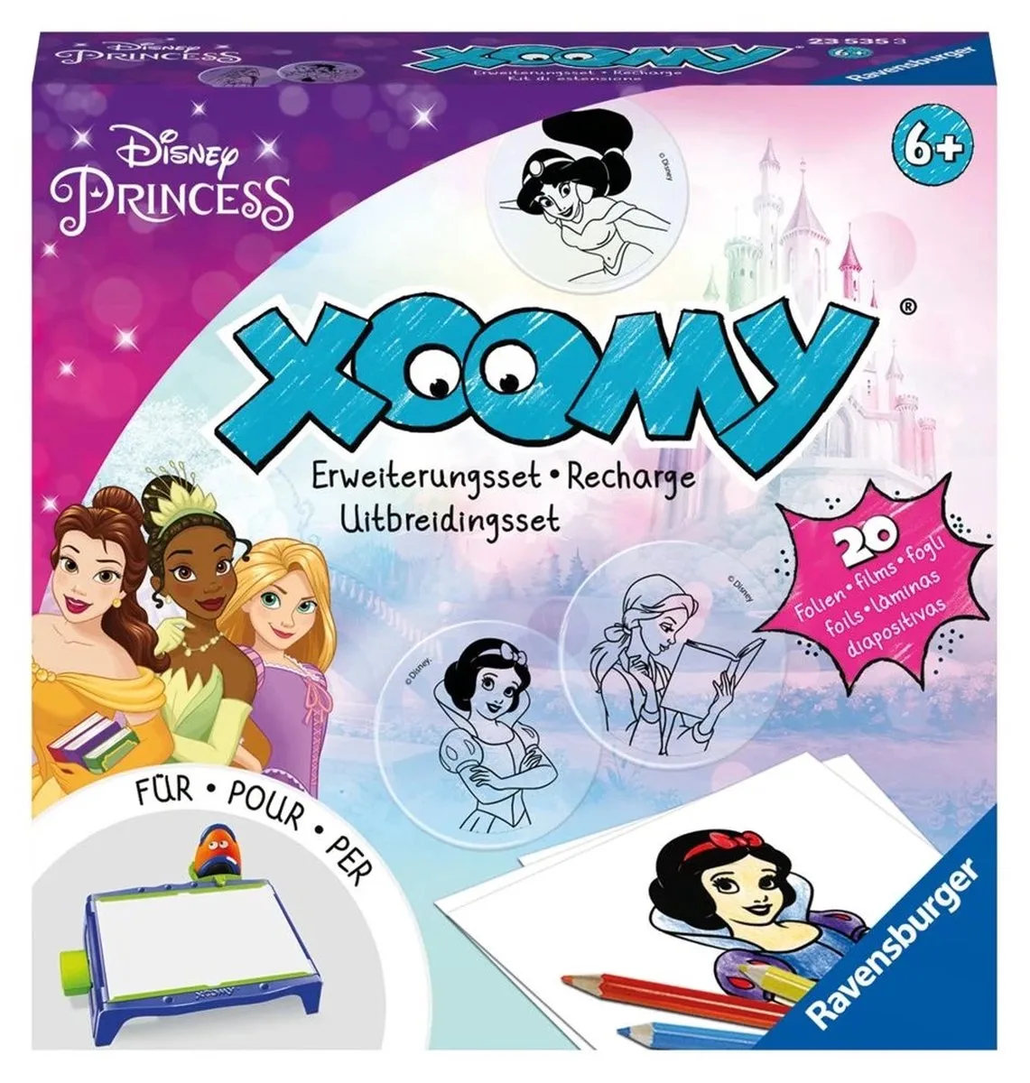 Xoomy® Refill DisneyPrincess fra Ravensburger i Flerfarvet – produktbillede