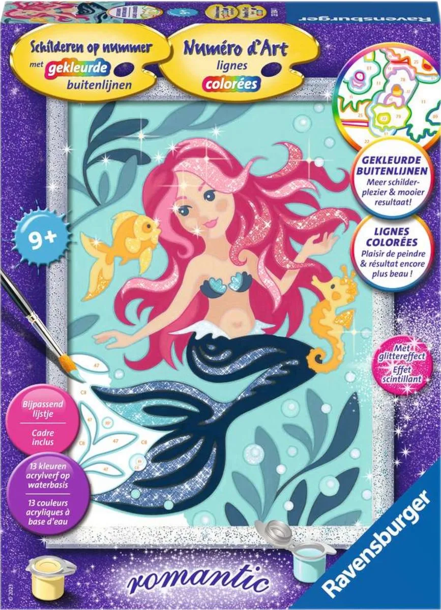 Zeemeermin Glitter van Ravensburger in Meerkleurig – productfoto