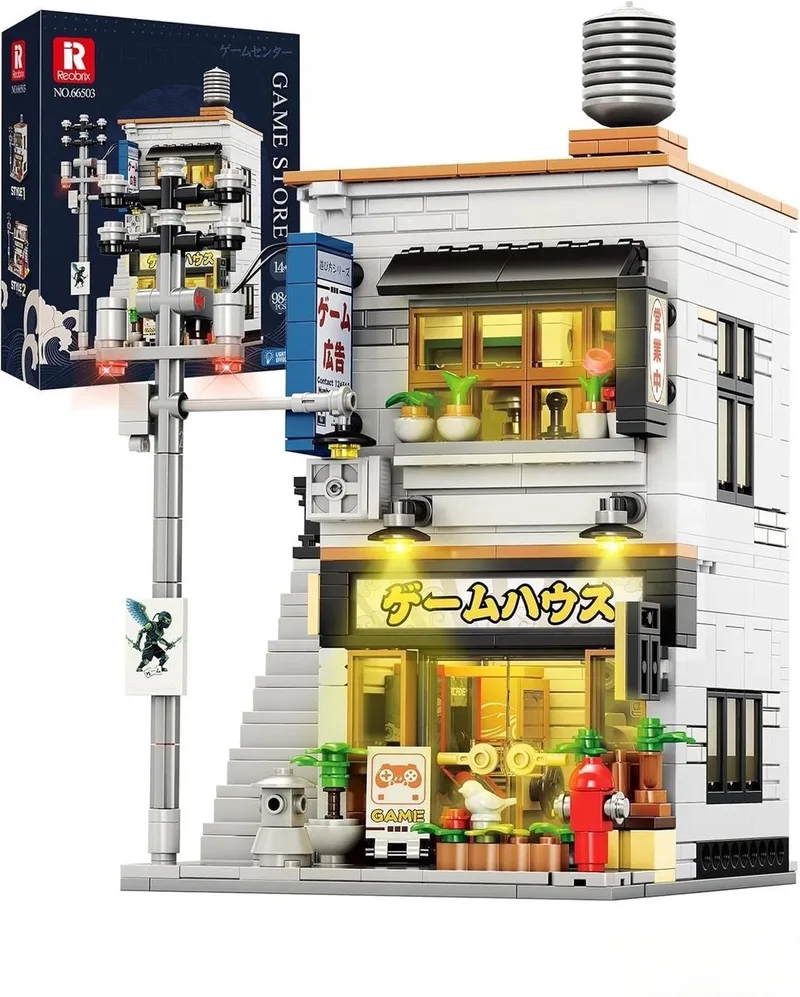 Game Store House 66503 van Reobrix in Architecture – Japanse Game Store – productfoto