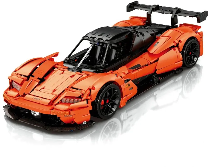 Reobrix 1011 KTM X-Bow GT2 Formule 1 bouwset | City fast champions adventure | Creator and classic motor bouwpakket | Technic speelgoed ideas voor volwassenen | Icons furious speed auto geschikt voor Lego | Technische bouwdoos met 2812 bouwstenen by Reobrix in Racing: 1:8 KTM X-Bow GT-XR Hypercar – product photo