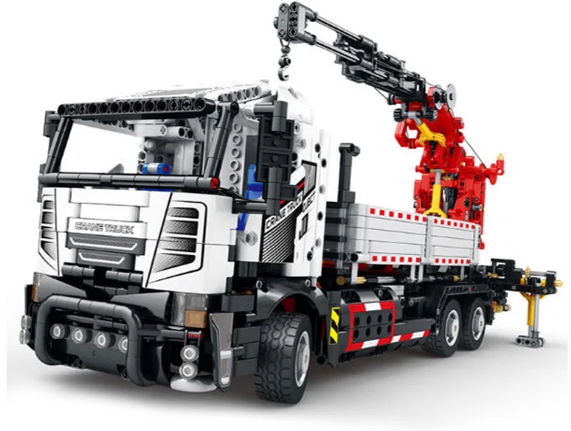 Reobrix 22011 - Kraanwagen - Phone control - 2328 stukjes by Reobrix in Wit – product photo