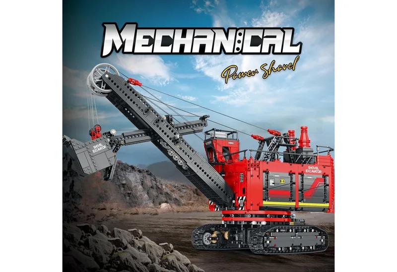 Reobrix - 22014 - 2968Pcs 2.4G Monteren Moc Touw Schop Graafmachine by Reobrix in Contructie – Power Shovel XL – product photo 2 of 5