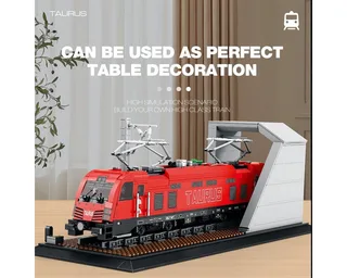 Reobrix 66020 Taurus trein retro classic bouwset | Locomotief city miniatuur modelbouw | Technische educatief creator speelgoed ideas bouwpakketten voor expert volwassenen & kinderen | Niet geschikt voor Lego rails | Bouwdoos met 1939 bouwstenen de Reobrix en City – Taurus Trein – photo du produit 2 sur 5