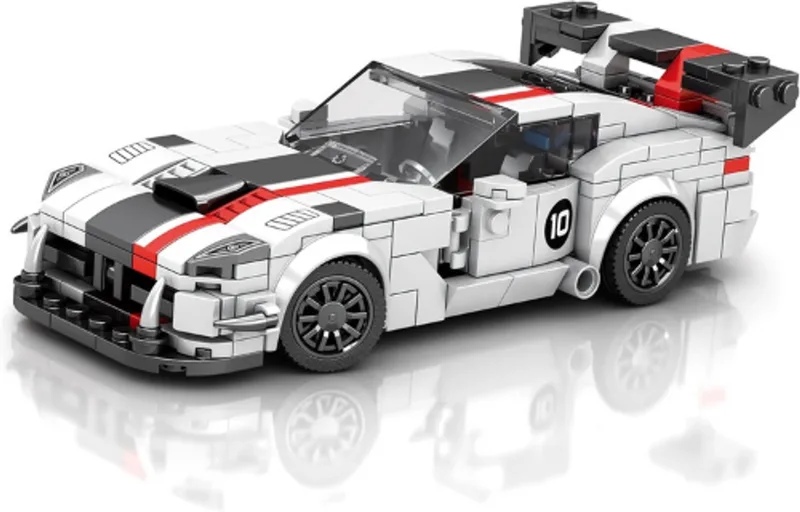 Reobrix 683 - raceauto speelgoed - bouwen - viper - 419 pcs - 14+ van Reobrix in Wit – productfoto