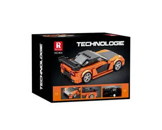 Reobrix 804 Mazda RX7 1:24 bouwset | City fast champions adventure | Creator classic motor bouwpakket | Technic speelgoed ideas voor volwassenen | Icons furious speed auto | Technische bouwdoos met 367 bloks de Reobrix en Auto geschikt voor lego – photo du produit 5 sur 5