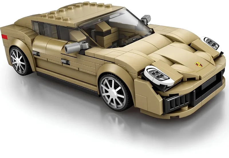 Reobrix 821 Porsche Panamera bouwset | City fast champions adventure | Creator classic motor bouwpakket | Technic speelgoed ideas voor volwassenen | Icons furious speed auto | Technische bouwdoos met 324 bouwseten van Reobrix in Auto geschikt voor lego – productfoto
