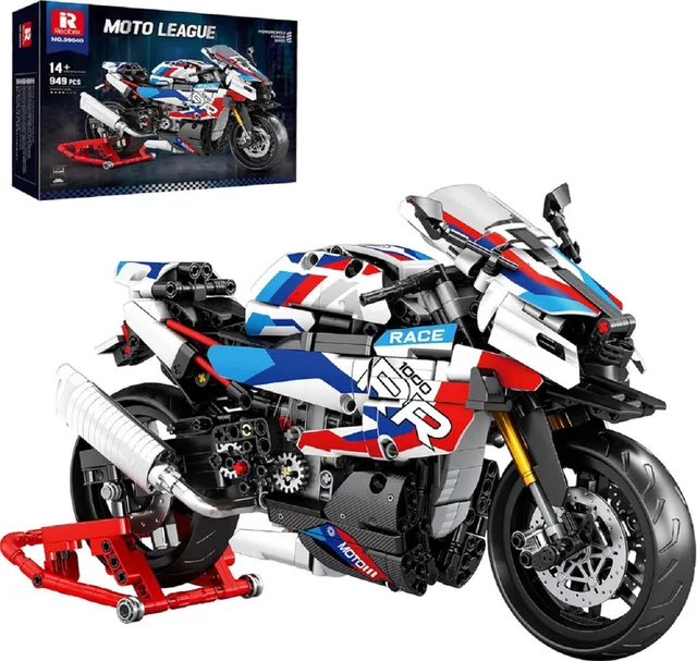 Reobrix 99040 M 1000 RR Superbike Konstruktions-Spielset, (949 St)