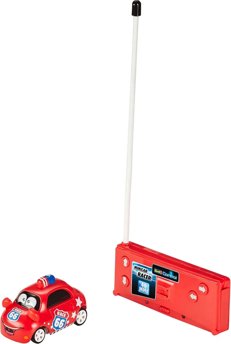 Control RC bestuurbare auto - Mini (7 cm) Car Racer de Revell en Rouge – photo du produit