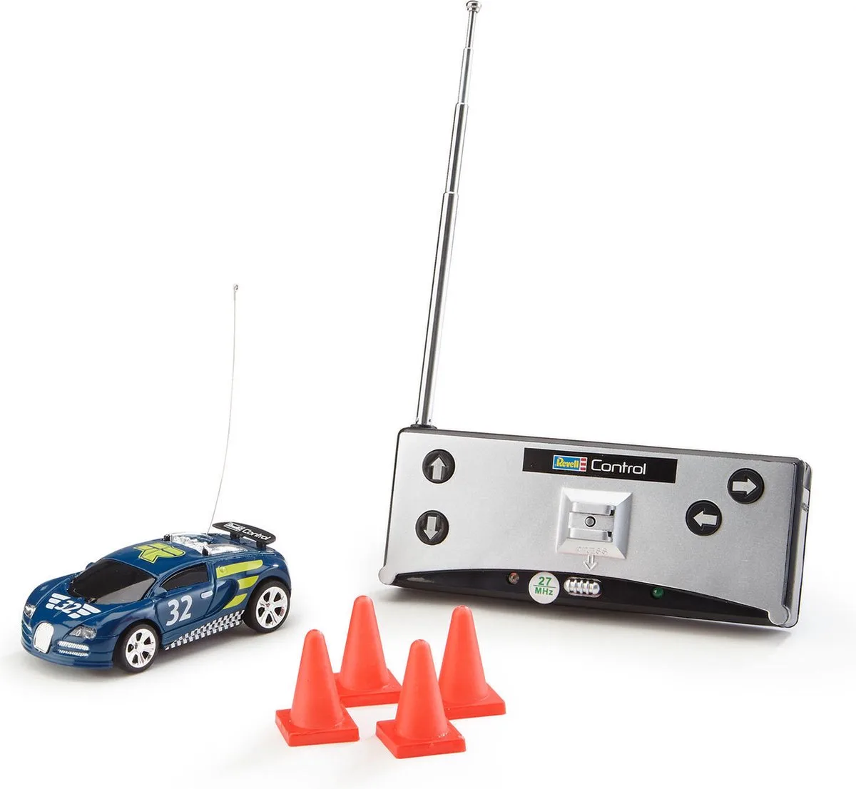 RC voertuig - 23561 Mini RC Racing Car, RC Model Kant en Klaar de Revell en Bleu – photo du produit