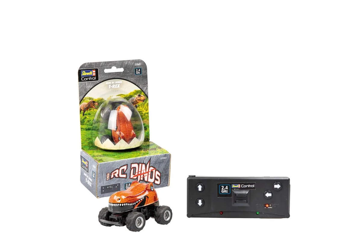RC voertuig - 23562 Mini RC Dinos - T-Rex RC Model Kant en Klaar de Revell en Multicolore – photo du produit