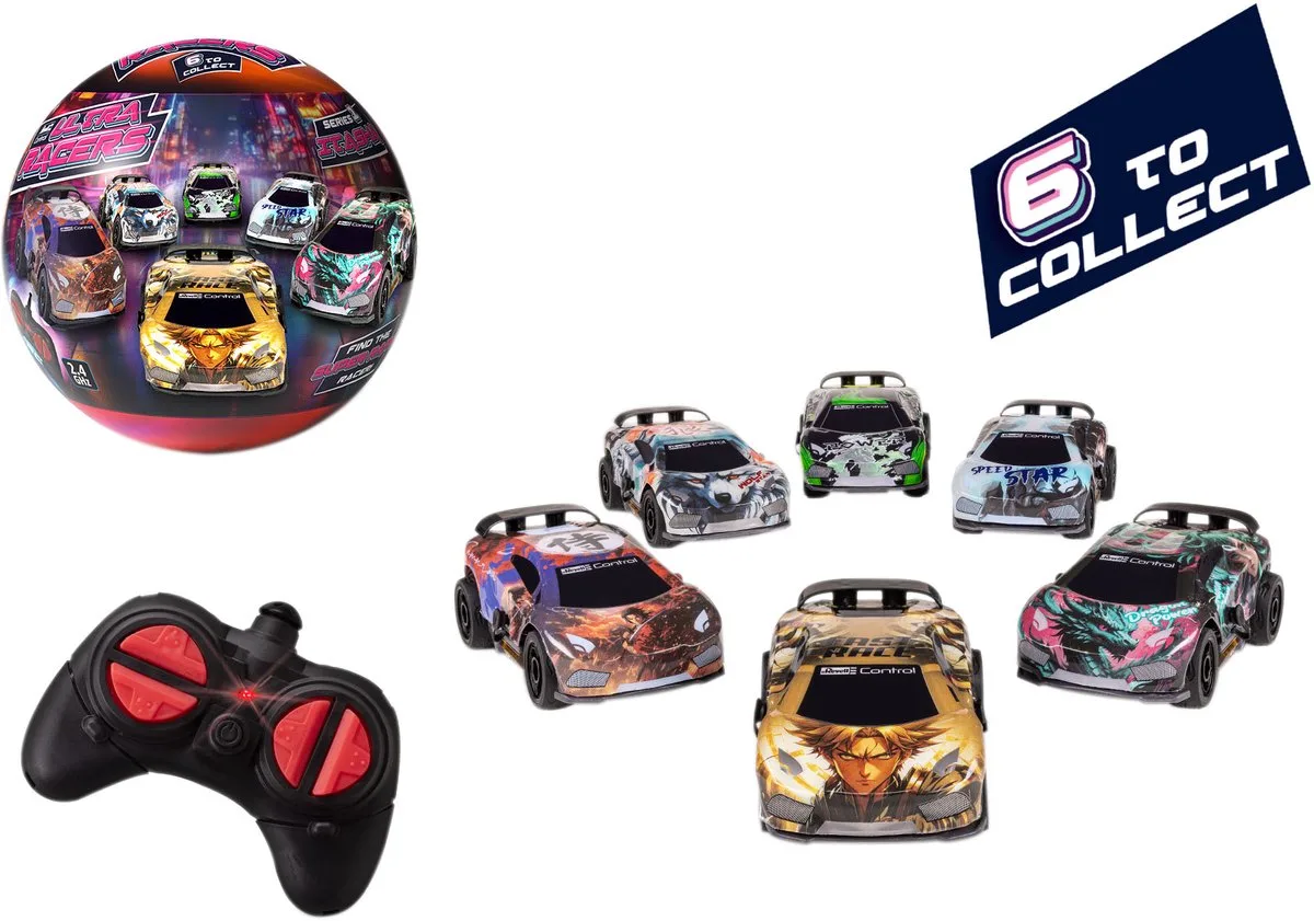 RC voertuig - 23572 Mini RC Auto - Ultra Rrs Series 1 - Itasha - Verrassingsbal (blind pack) - 2,4 GHz RC Model Kant en Klaar de Revell en Multicolore – photo du produit