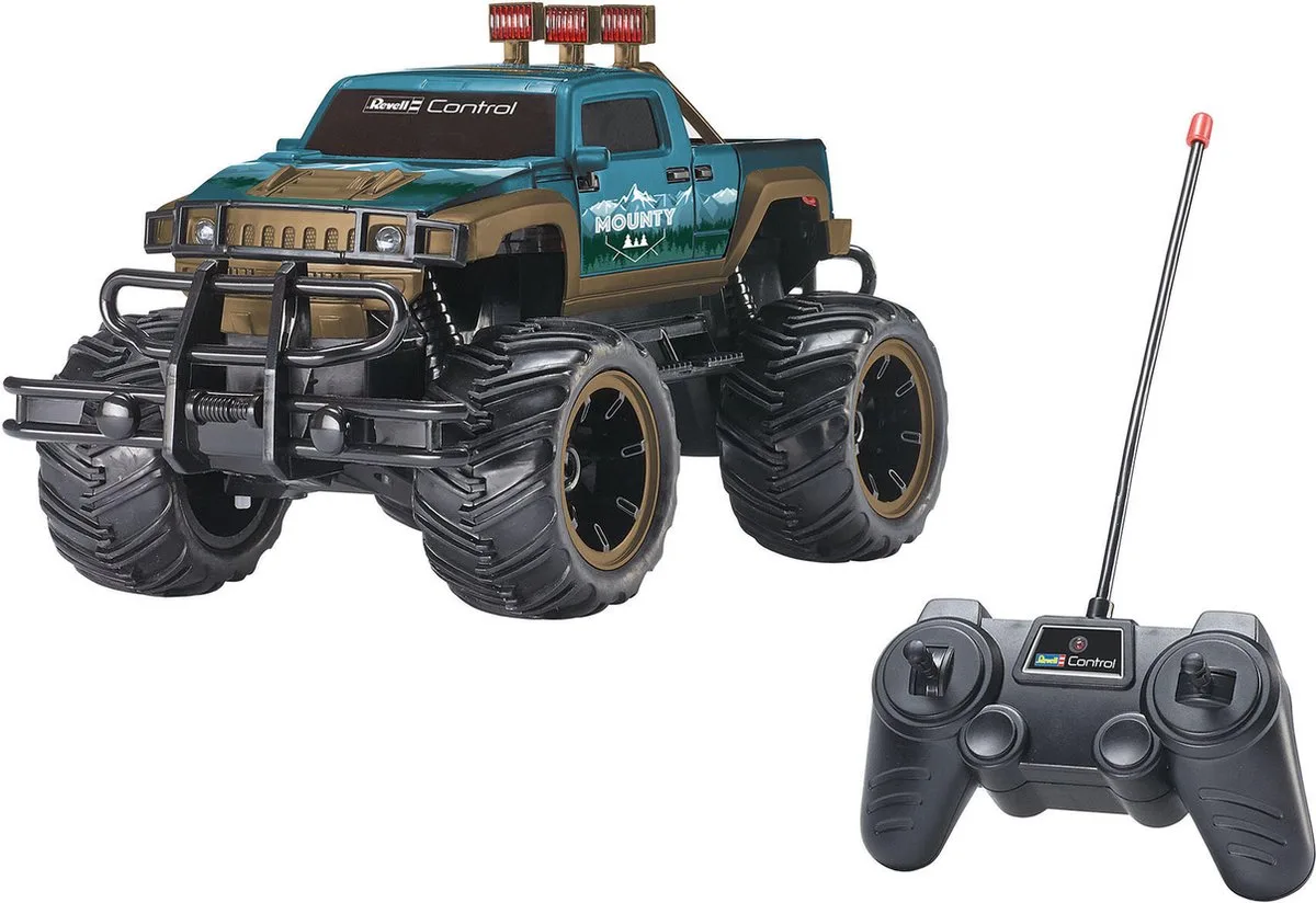 RC voertuig - 24472 RC Truck - Mounty RC Model Kant en Klaar - 1:16 von Revell in Mehrfarbig – Produktfoto